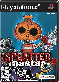 Splatter Master PAL Playstation 2 PAL box art